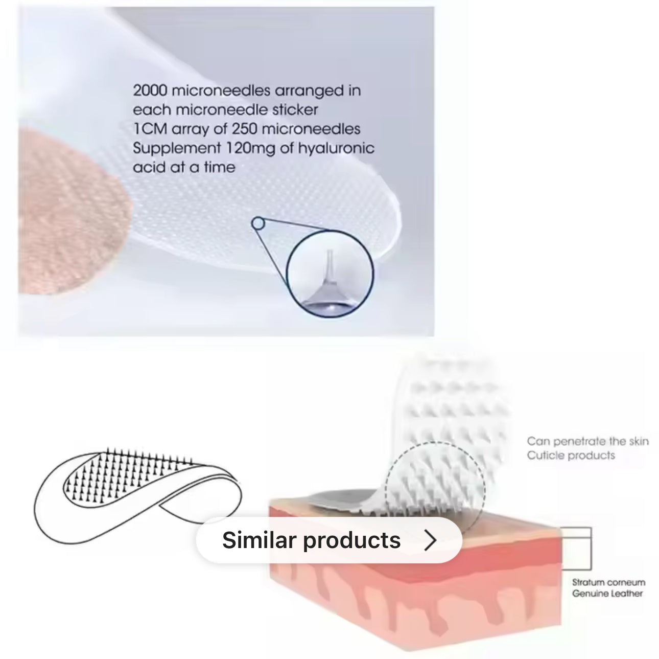 micro needle under eye patches